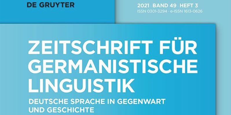 Cover der Zeitschrift für germanistische Linguistik